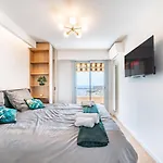 Appartement Baie De Monaco, Vue Mer, Terrasse, Parking Gratuit Beausoleil