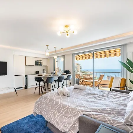 Baie De Monaco, Vue Mer, Terrasse, Parking Gratuit * Beausoleil